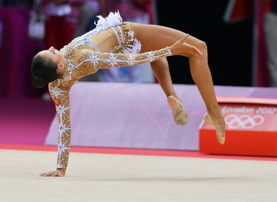 London 2012 Olympics. Rhythmic gymnastics. Individual all-around