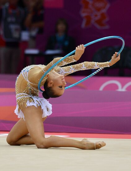 London 2012 Olympics. Rhythmic gymnastics. Individual all-around
