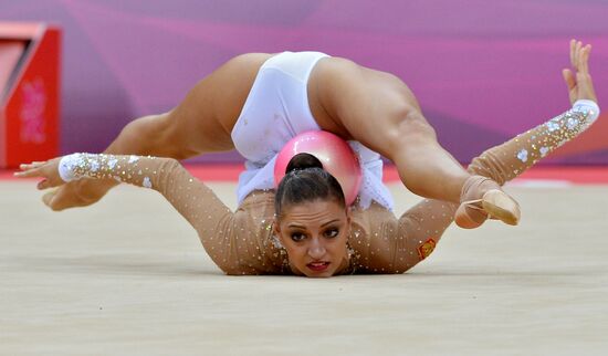 London 2012 Olympics. Rhythmic gymnastics. Individual all-around