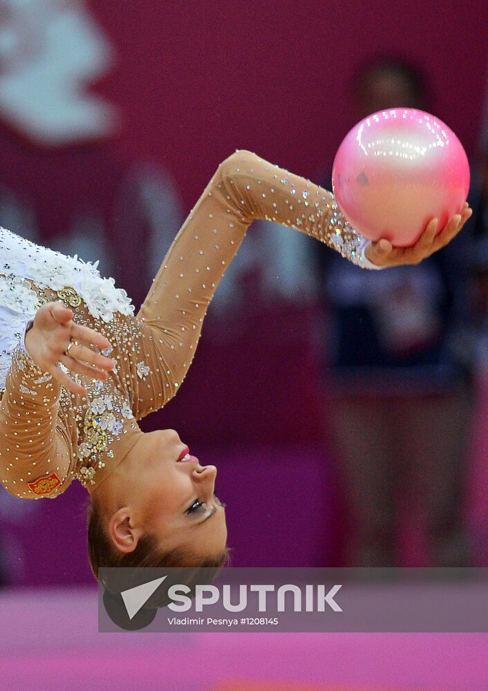 London 2012 Olympics. Rhythmic gymnastics. Individual all-around