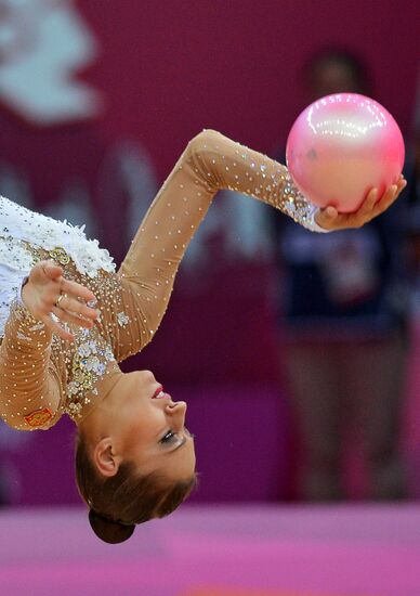 London 2012 Olympics. Rhythmic gymnastics. Individual all-around