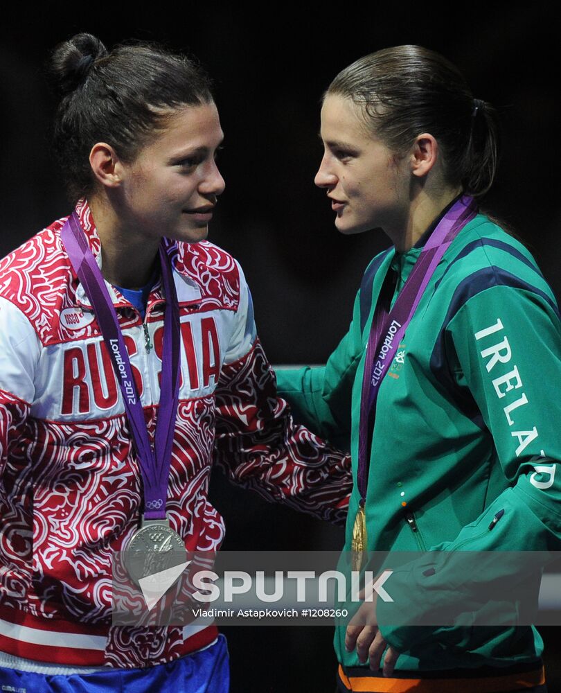 Olympics 2012 Women's Boxing. Finals
