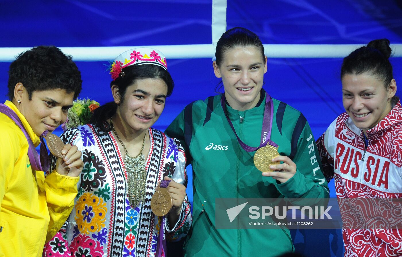 Olympics 2012 Women's Boxing. Finals
