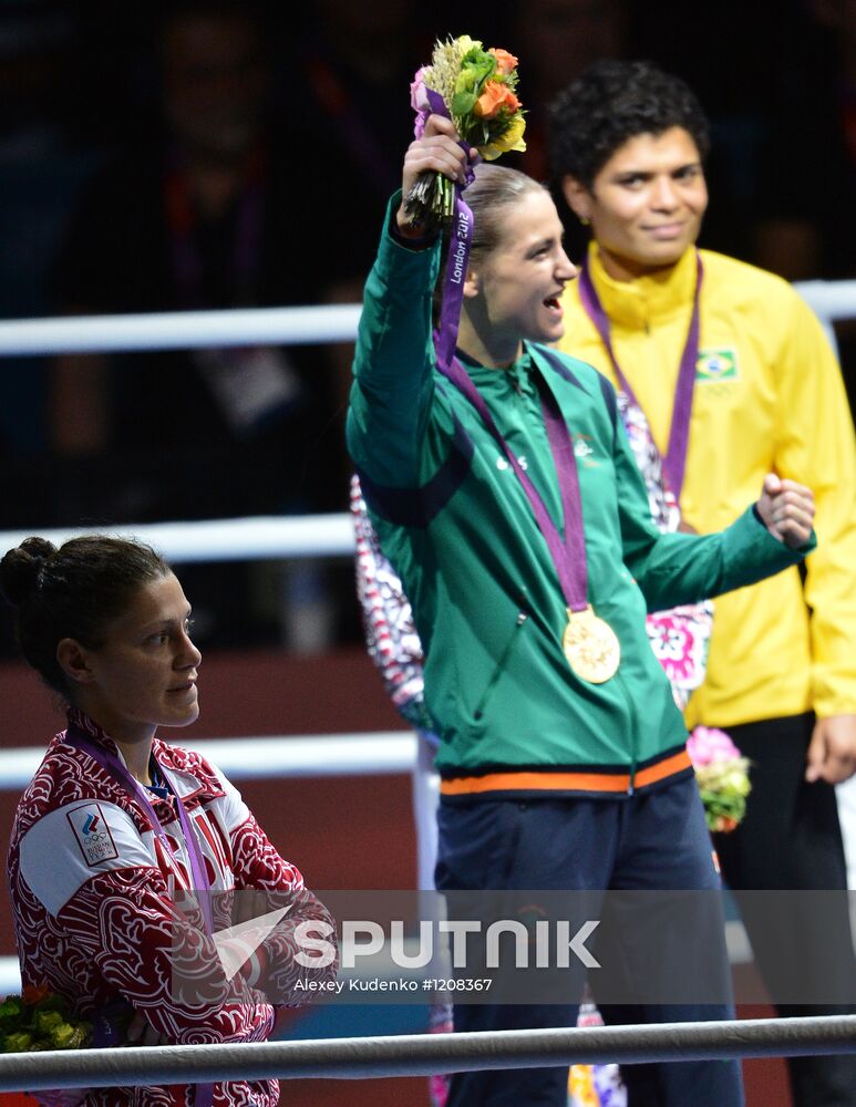 Olympics 2012 Women's Boxing. Finals