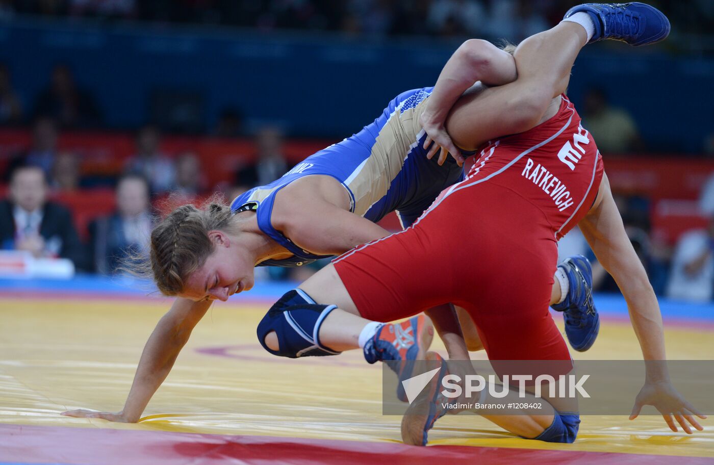 2012 Olympic Games. Women's 55kg Freestyle. Day Two