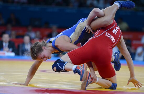 2012 Olympic Games. Women's 55kg Freestyle. Day Two