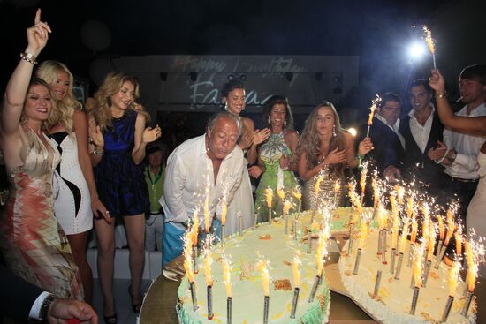 De Grisogono jewellery house founder Fawaz Gruosi marks birthday