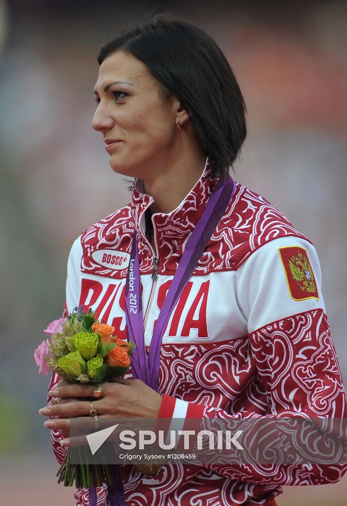 2012 Olympic Games. Athletics. Day Seven. Evening session