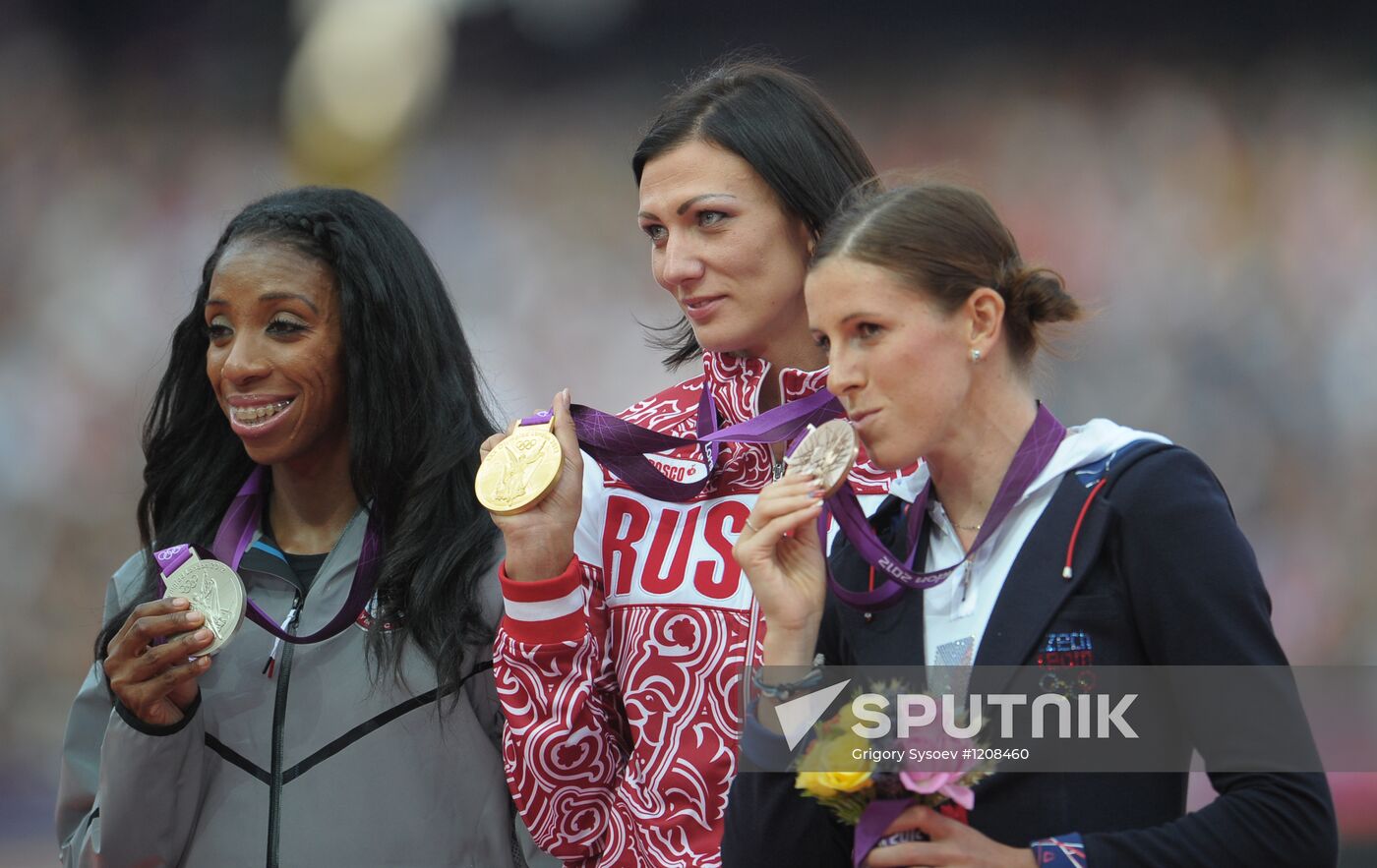 2012 Olympic Games. Athletics. Day Seven. Evening session