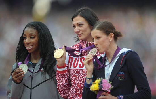 2012 Olympic Games. Athletics. Day Seven. Evening session
