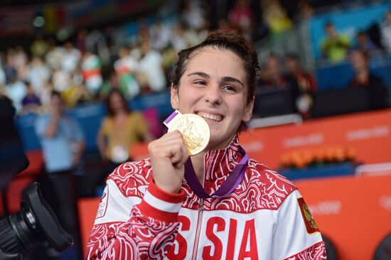 2012 Olympic Games. Women's 72 kg Freestyle Wrestling. Day Two
