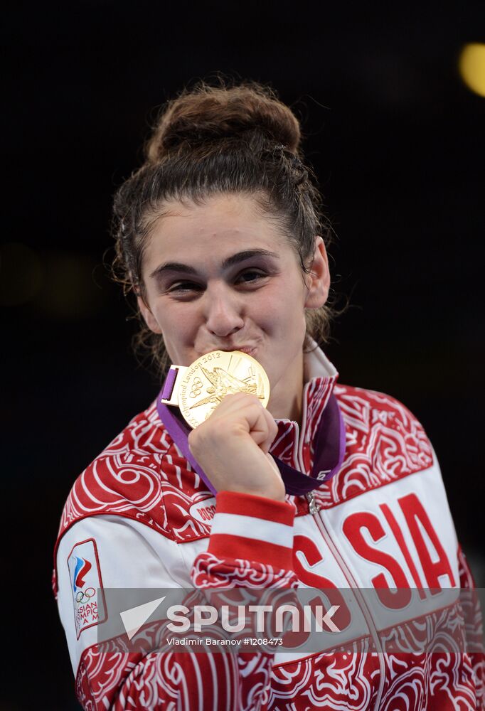 2012 Olympic Games. Women's 72 kg Freestyle Wrestling. Day Two