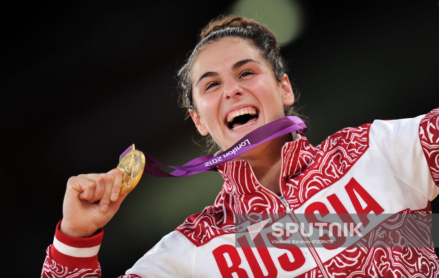 2012 Olympic Games. Women's 72 kg Freestyle Wrestling. Day Two