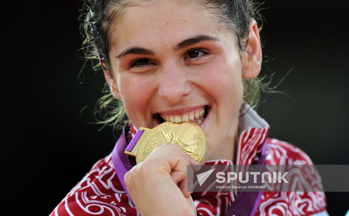 2012 Olympic Games. Women's 72 kg Freestyle Wrestling. Day Two