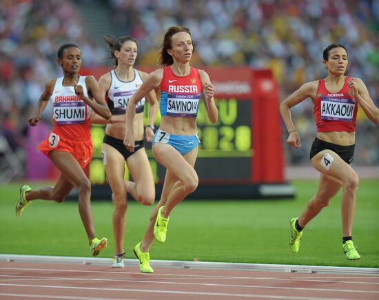 2012 Olympic Games. Athletics. Day Seven. Evening session