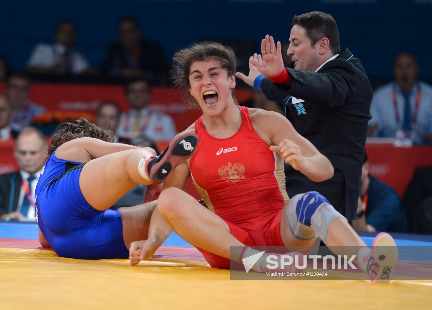2012 Olympic Games. Women's 72 kg Freestyle. Day Two