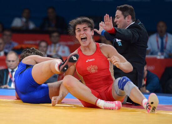 2012 Olympic Games. Women's 72 kg Freestyle. Day Two