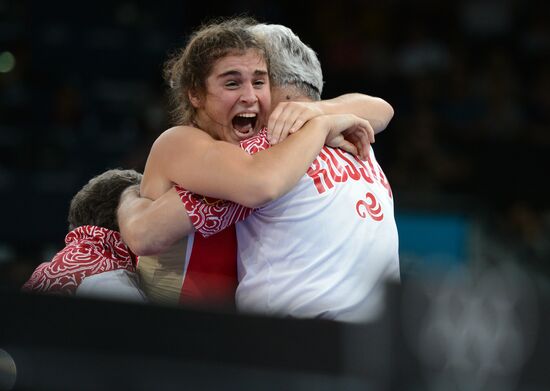 Olympics 2012 Women's Freestyle Wrestling. Day Two