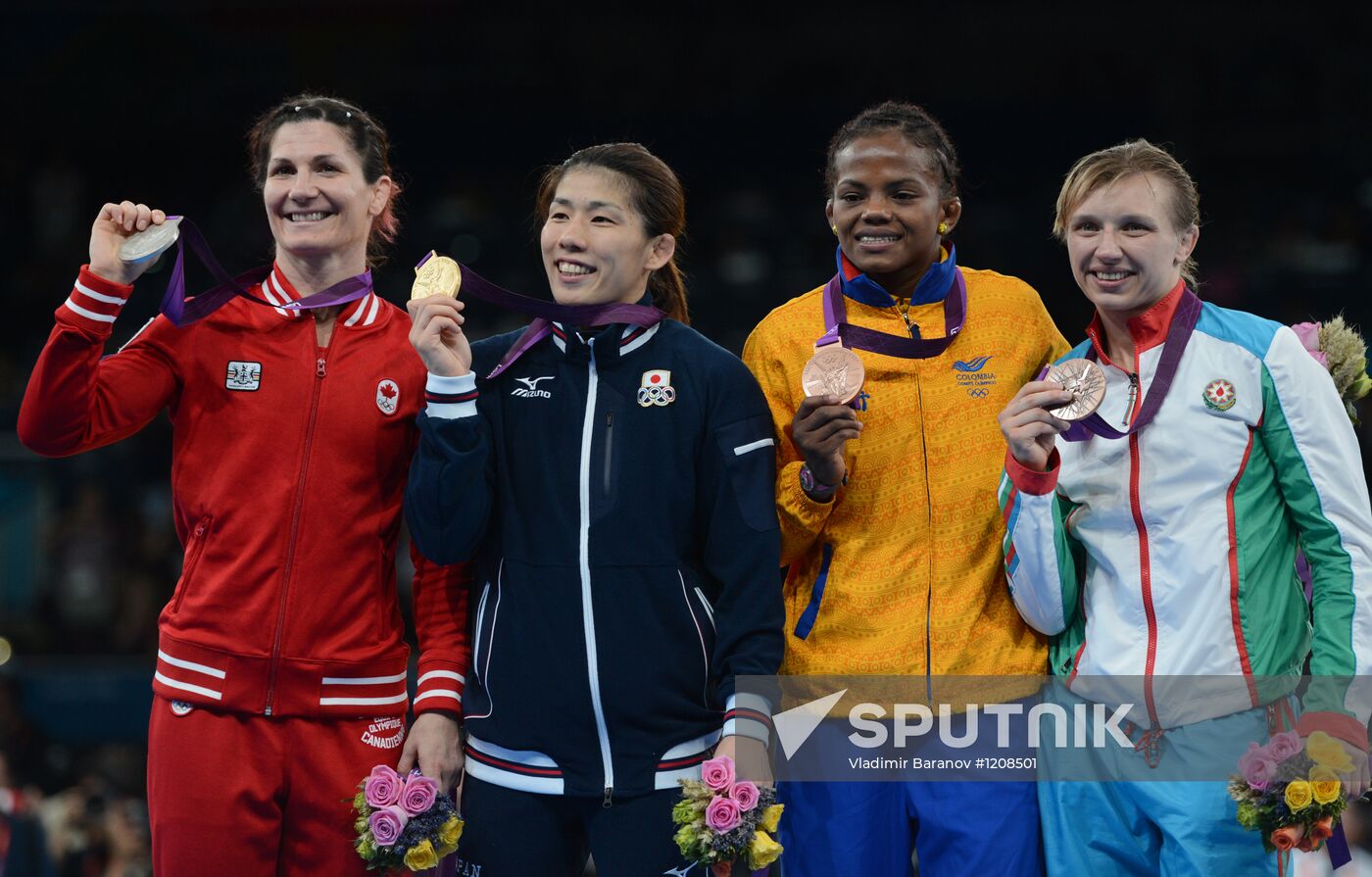 Olympics 2012 Women's Freestyle Wrestling. Day Two