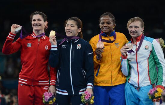 Olympics 2012 Women's Freestyle Wrestling. Day Two