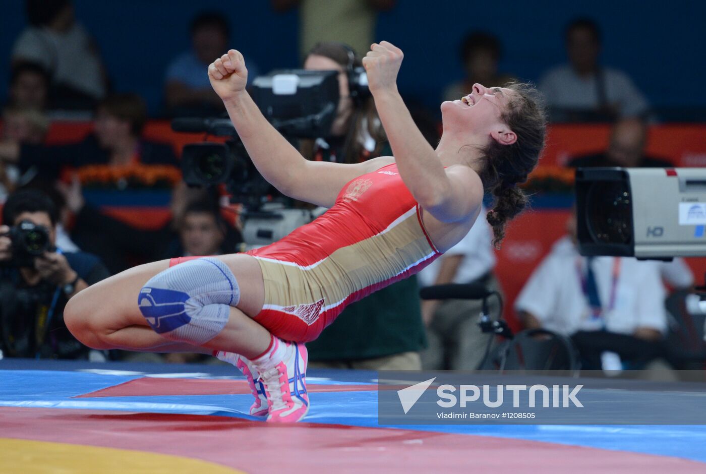Olympics 2012 Women's Freestyle Wrestling. Day Two