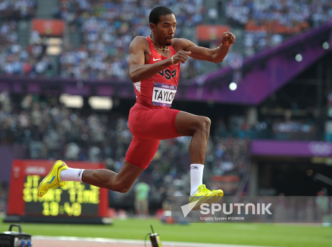 Olympics 2012 Athletics. Day 7 Evening session