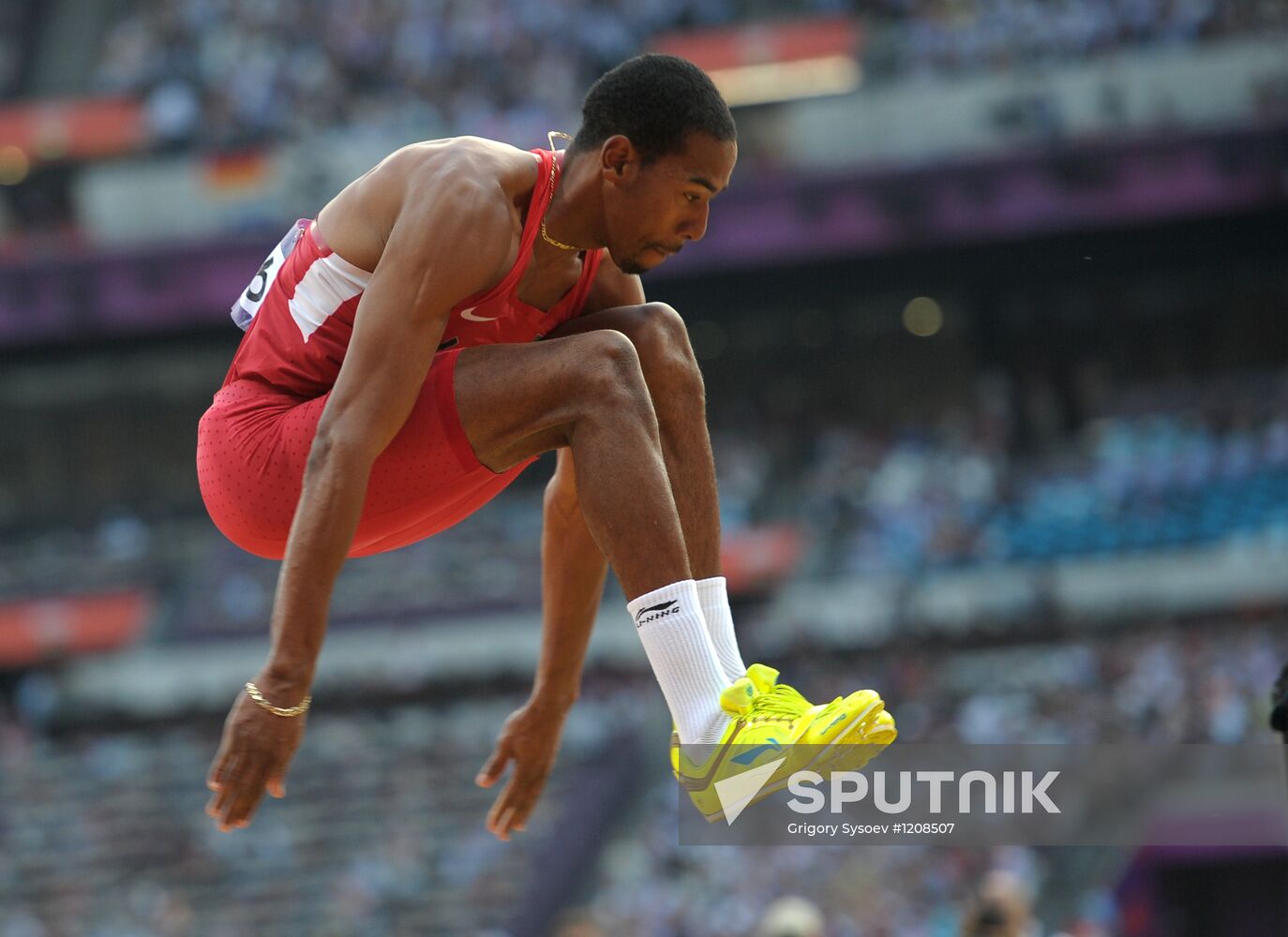 Olympics 2012 Athletics. Day 7 Evening session