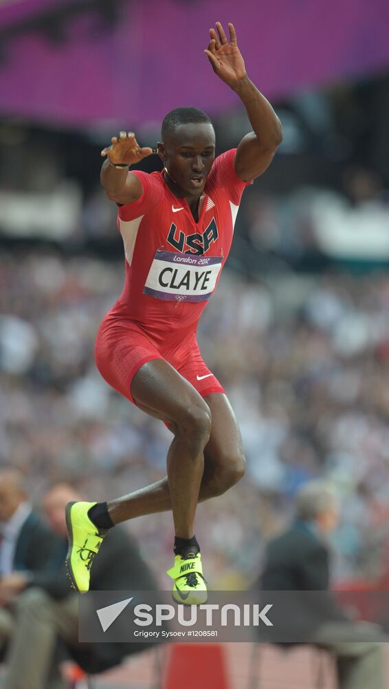 Olympics 2012 Athletics. Day 7 Evening session