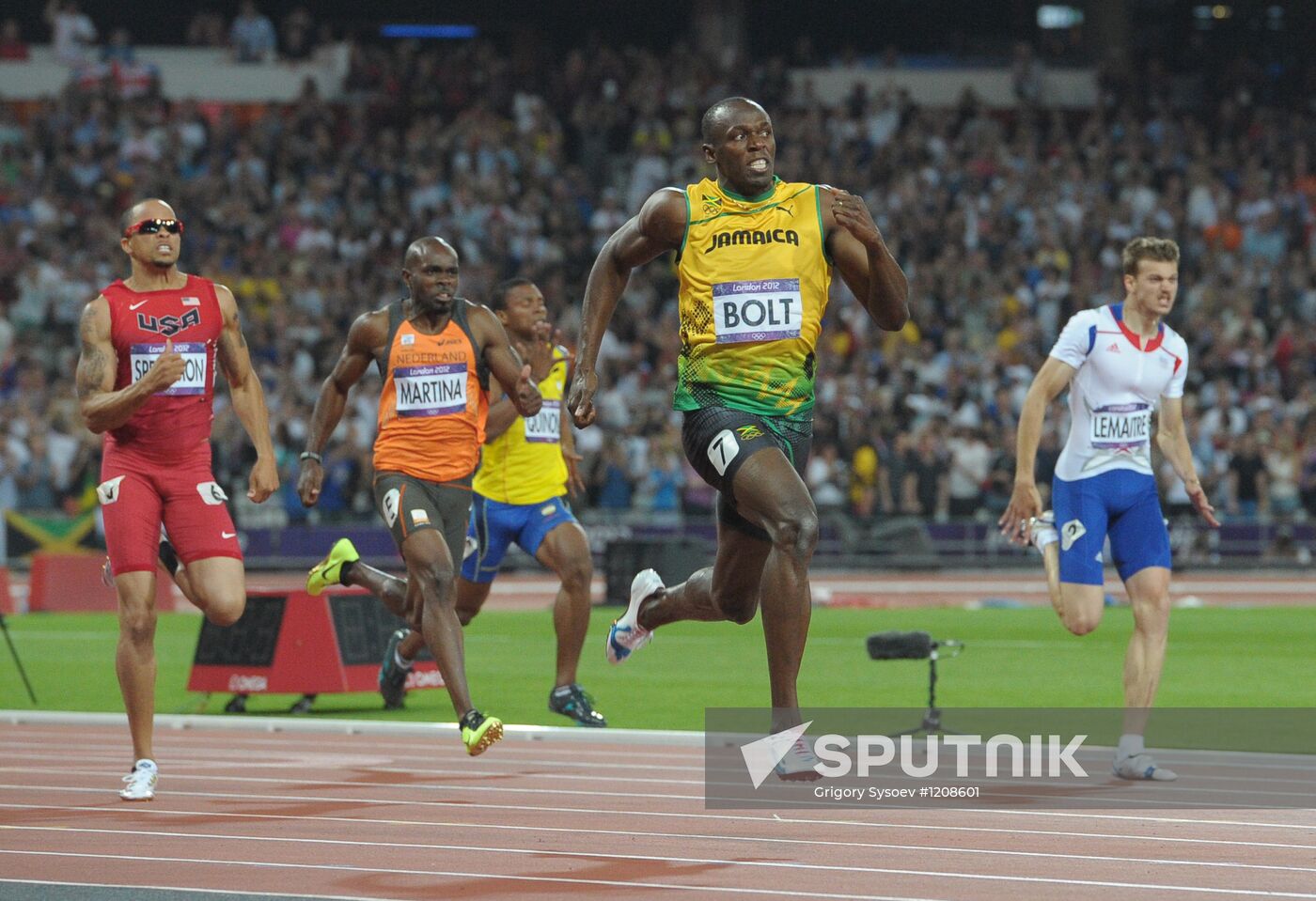 Olympics 2012 Athletics. Day 7 Evening session