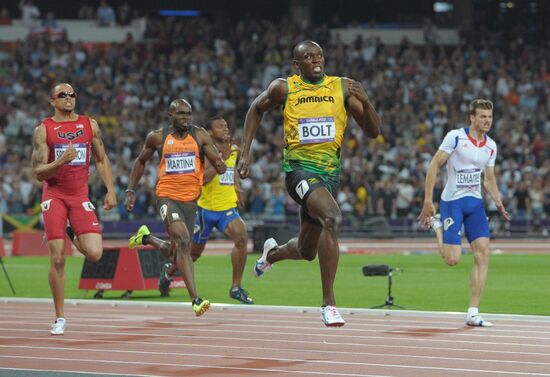 Olympics 2012 Athletics. Day 7 Evening session