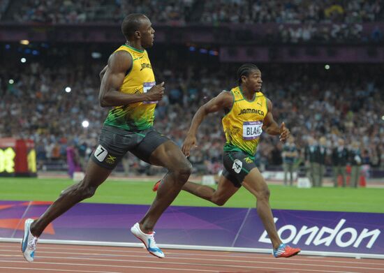 Olympics 2012 Athletics. Day 7 Evening session
