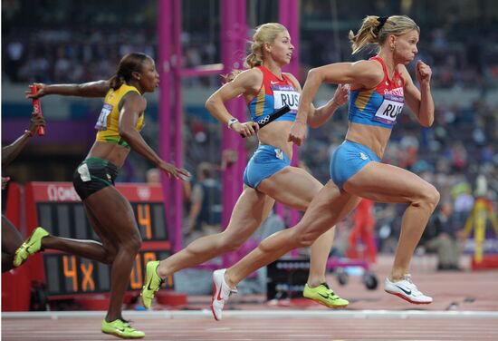 Olympics 2012 Athletics. Day 7 Evening session