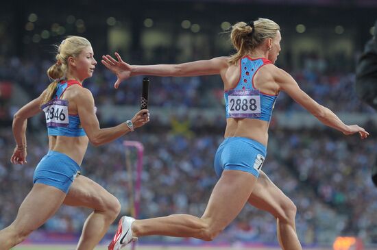 Olympics 2012 Athletics. Day 7 Evening session
