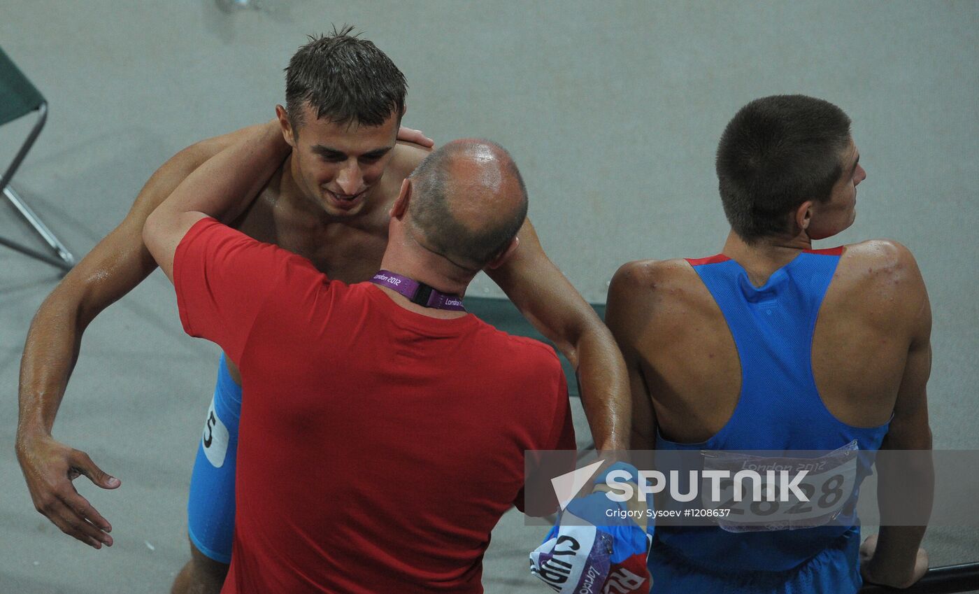 2012 Olympics. Athletics. Day seven. Evening session