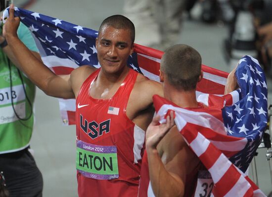 Olympics 2012 Athletics. Day 7 Evening session