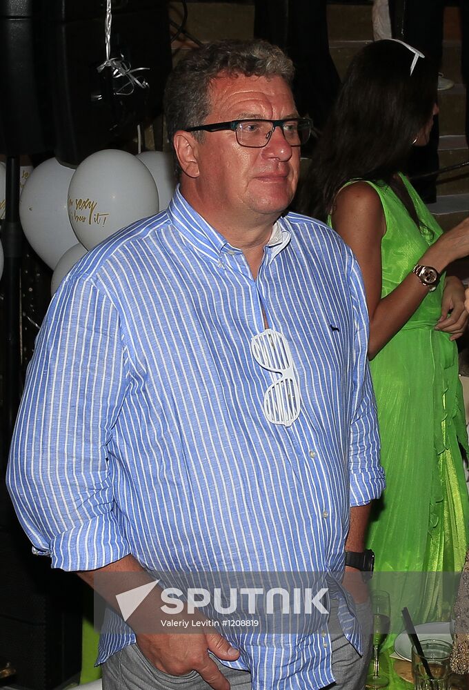 Birthday of the founder of jewelry house De Grisogono