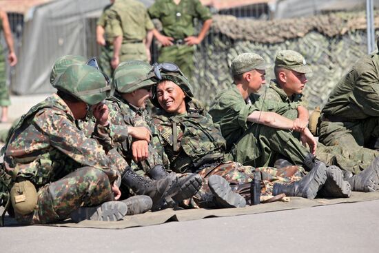 International exercise Frontier-2012 at Chebarkul range