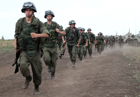 International exercise Frontier-2012 at Chebarkul range