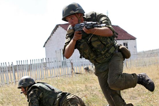 International exercise Frontier-2012 at Chebarkul range