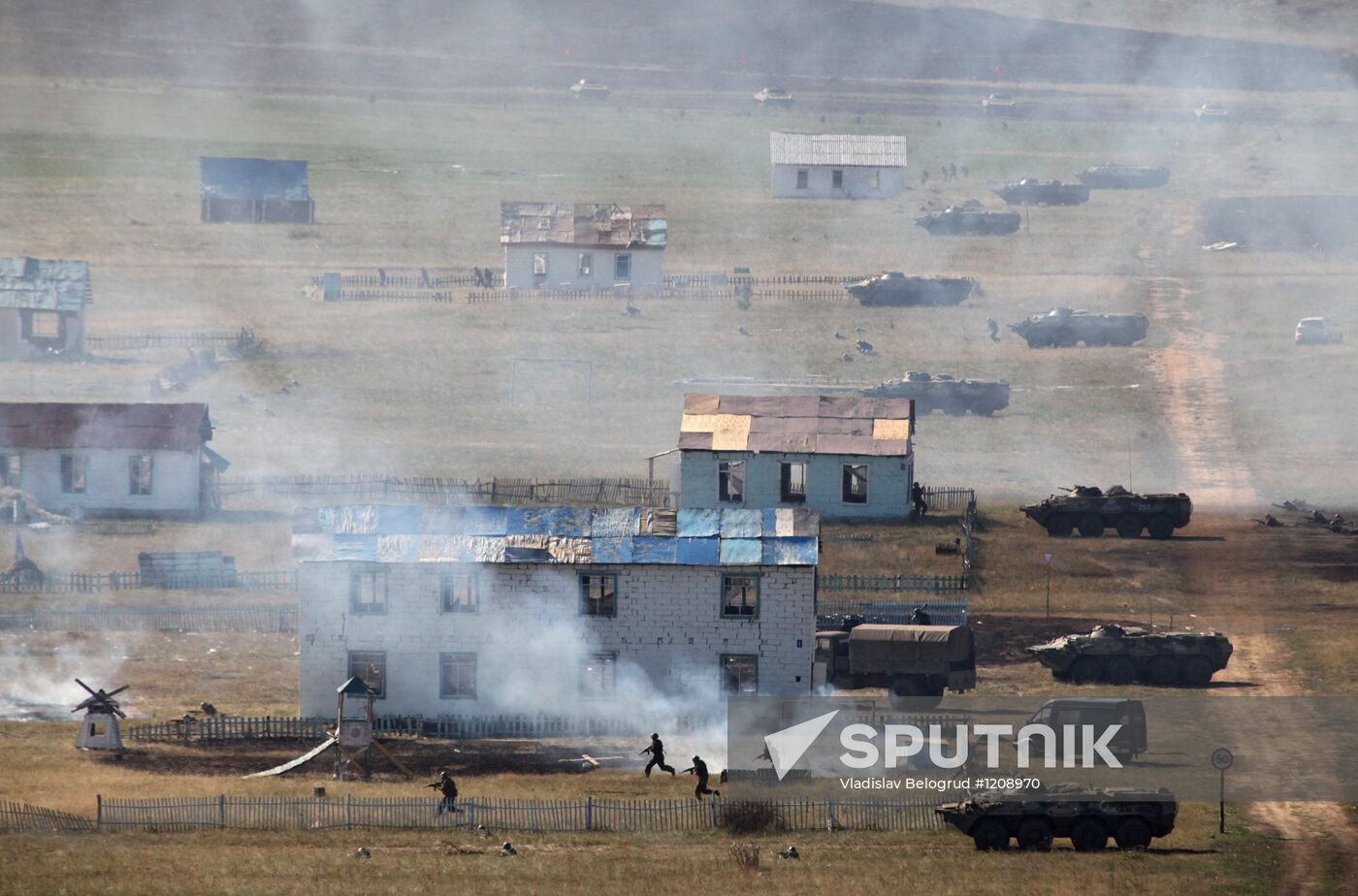 International drills Rubezh-2012 at Chebarkul field