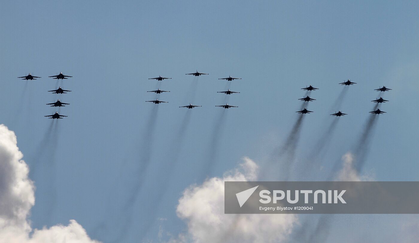 Air Forces' general rehearsal for Common Sky event