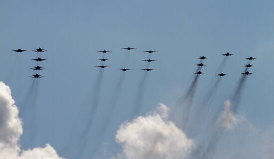 Air Forces' general rehearsal for Common Sky event