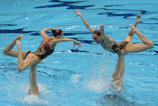 2012 Olympics. Synchronized Swimming Team Finals