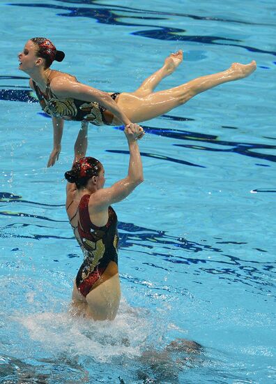 2012 Olympics. Synchronized Swimming Team Finals