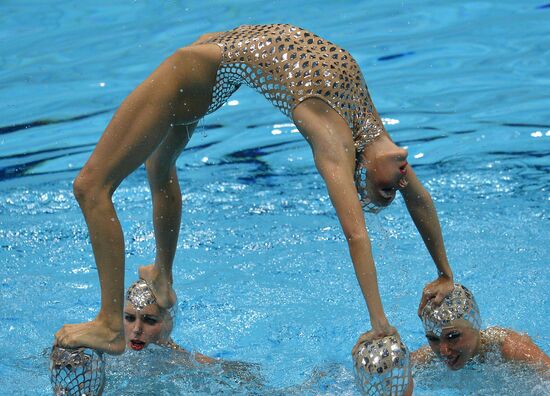 2012 Olympics. Synchronized Swimming. Team Events. Finals