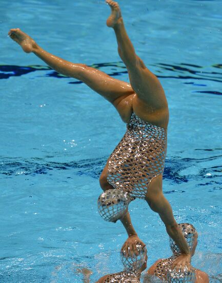 2012 Olympics. Synchronized Swimming. Team Events. Finals