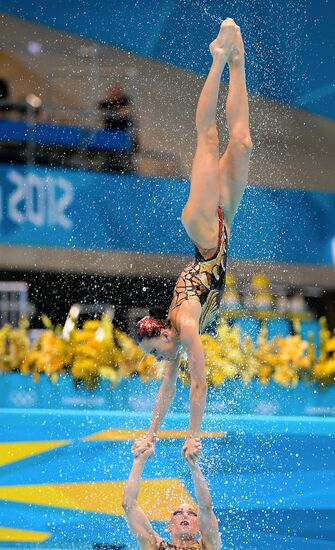 2012 Olympics. Synchronized Swimming. Team Events. Finals