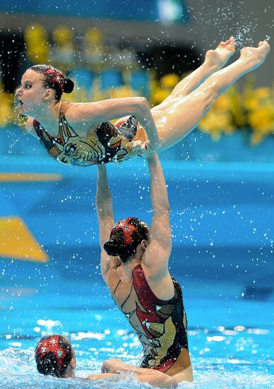 2012 Olympics. Synchronized Swimming. Team Events. Finals