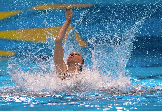 2012 Olympics. Synchronized Swimming. Team Events. Finals