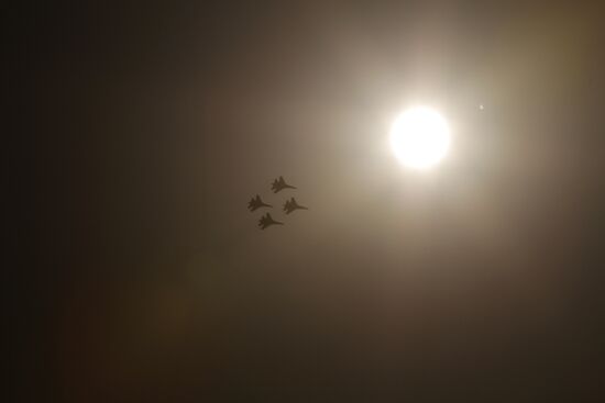 Air Forces' general rehearsal for Common Sky event